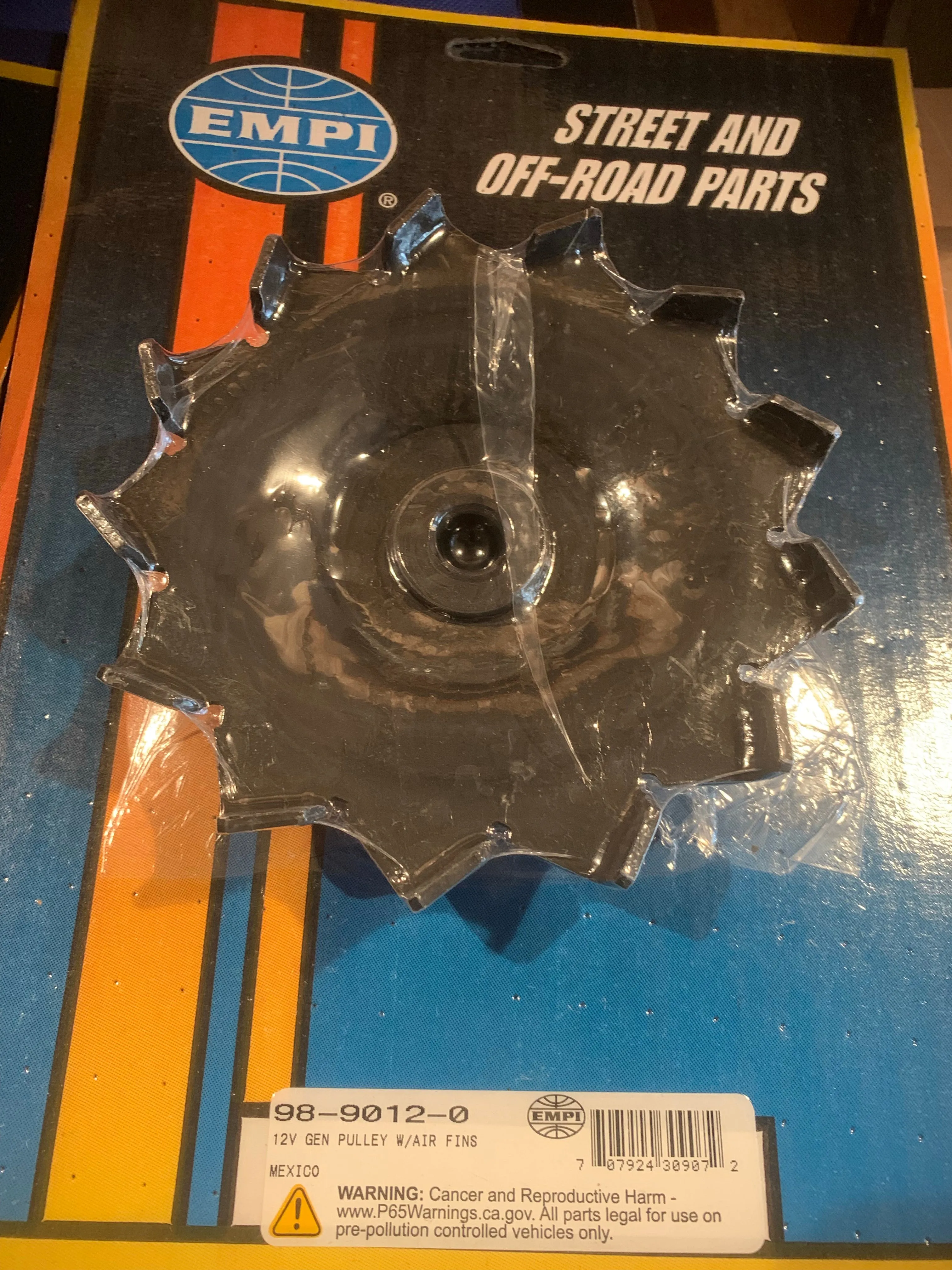 12Volt Pulley (Fins), Beetle