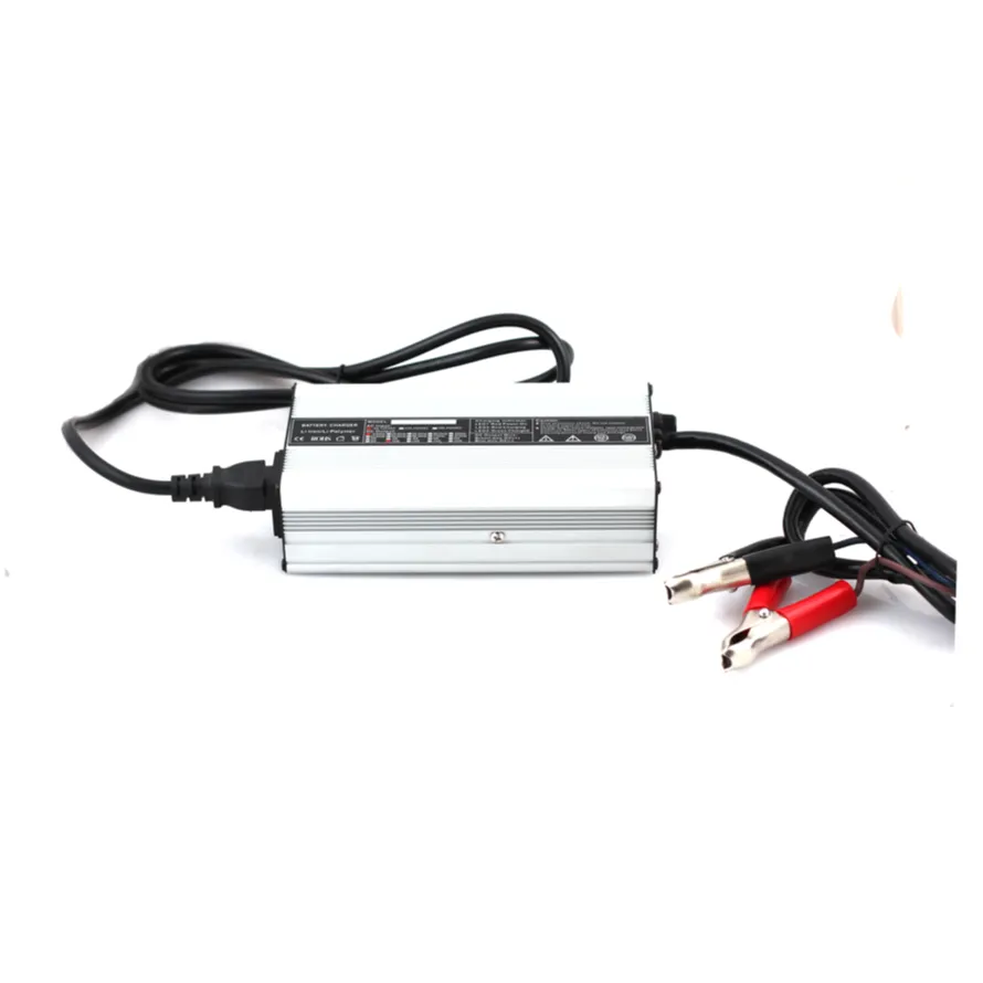 14.6V, 10A AC-to-DC Charger (Alligator) for 12V LiFePO4 Batteries (BPC-1510C)