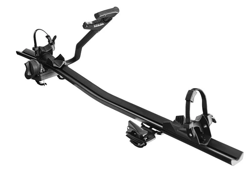 2 x Car Roof Bike Rack, Bike Carrier (Black)