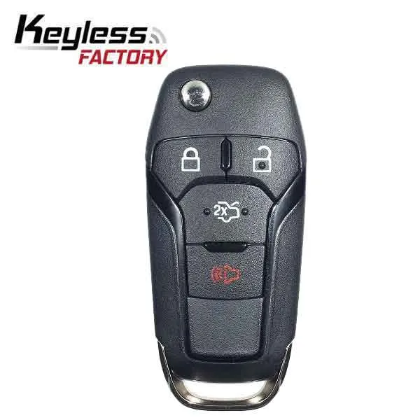 2013-2016 Ford Fusion / 4-Button Flip Key / 128 Bit / N5F-A08TAA (AFTERMARKET)