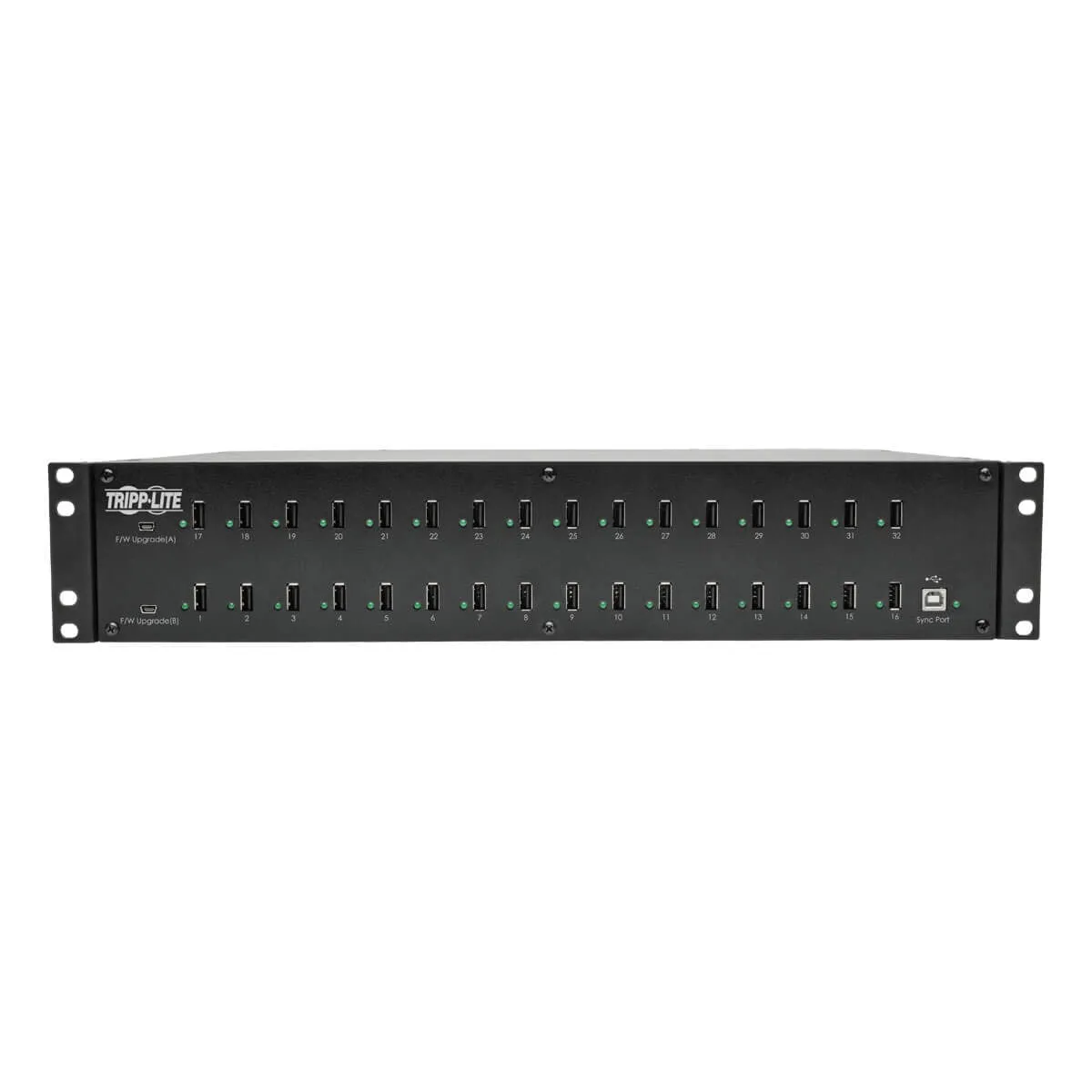 32-Port Usb Charging Station W