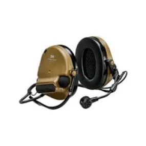 3M™ PELTOR™ ComTac™ VI NIB Hearing Defender Headset MT20H682BB-09N CYS, Coyote Brown, Backband, 915 MHz, 10 ea/Case