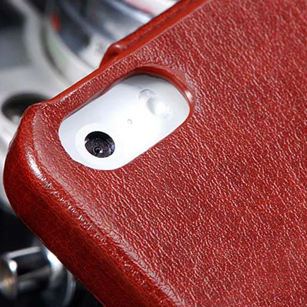 5s PU Leather Cover Original Flip Case For iphone 5 5S 5G Full Protective Skin With Fashion Buckle Ultra Slim Cell Phone Case