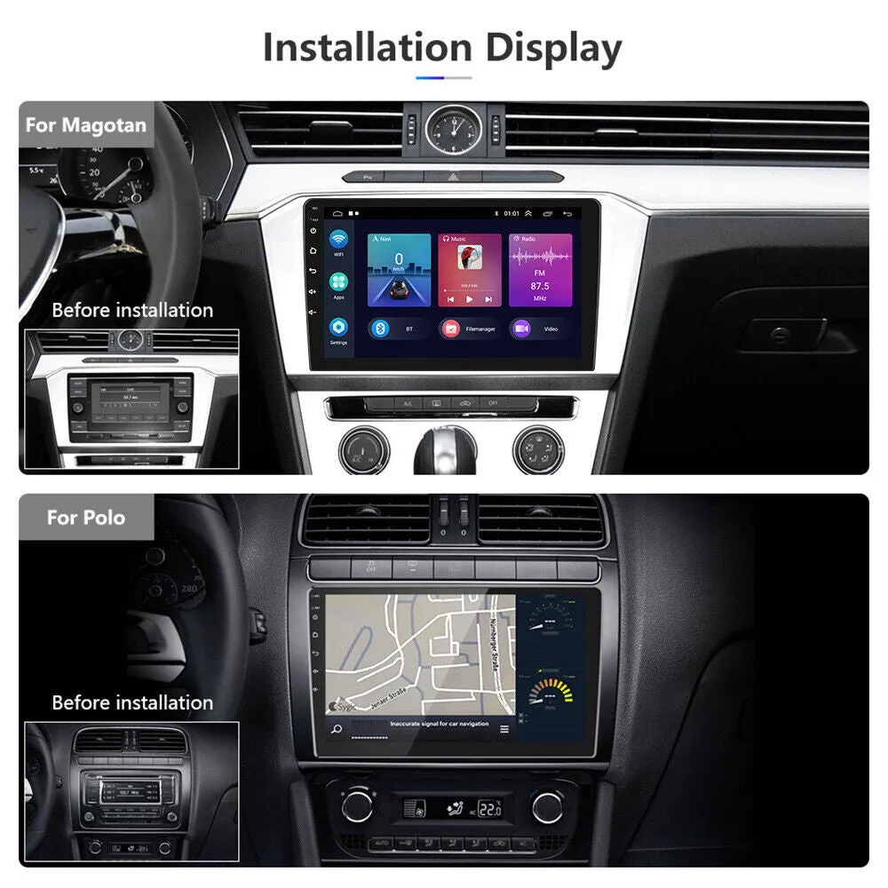 9" HD Touchscreen Car Radio GPS, WIFI, Rear Camera, CarPlay