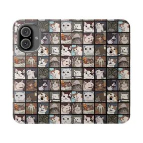 Adorable Meme Cats 2.0 Flip Cover Phone Case