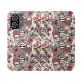 Adorable Sloth-Themed Phone Case