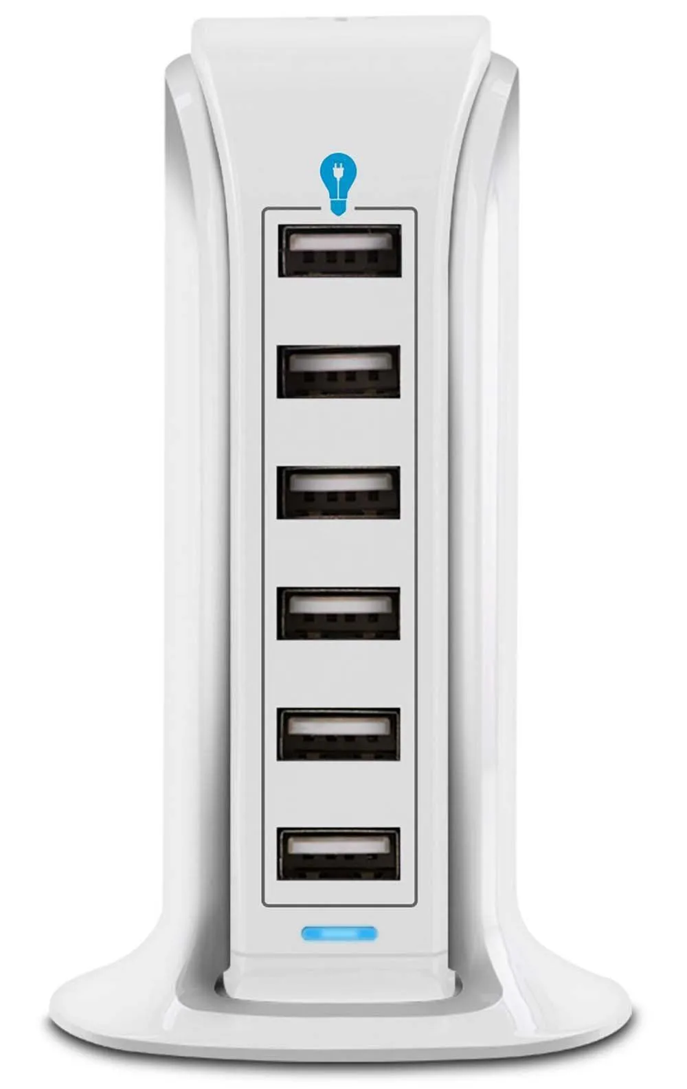 Aduro PowerUp 40W 6 Port Hub USB Charging Station