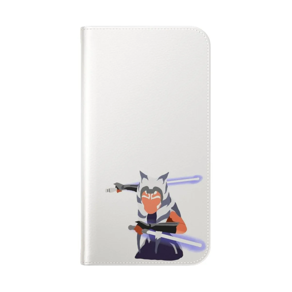 Ahsoka Tano-Inspired Flip Phone Case for Star Wars Fans