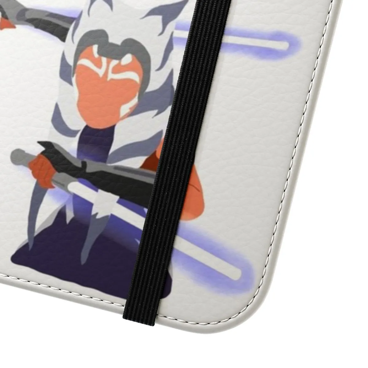 Ahsoka Tano-Inspired Flip Phone Case for Star Wars Fans