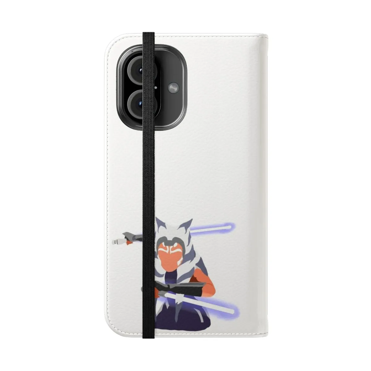 Ahsoka Tano-Inspired Flip Phone Case for Star Wars Fans