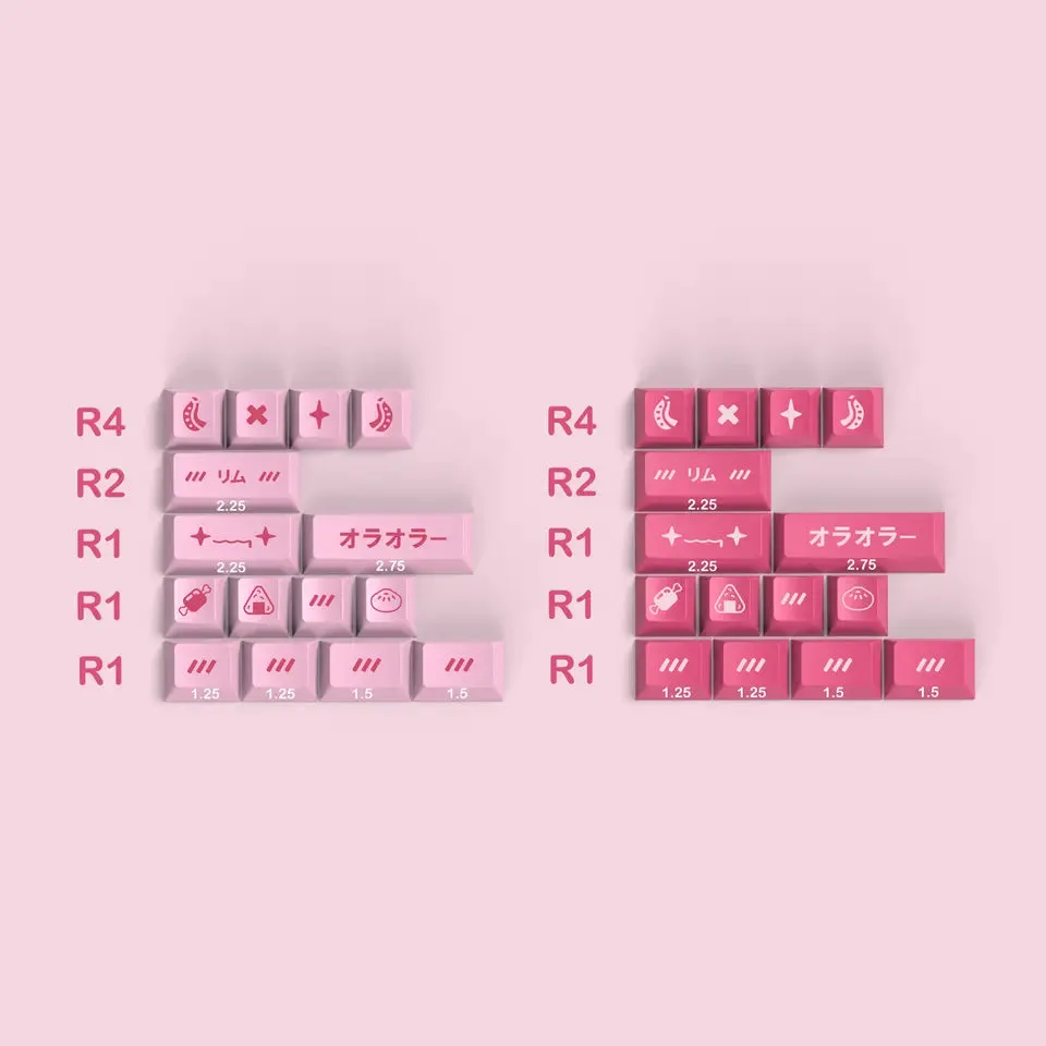 Aifei Pink Keycaps