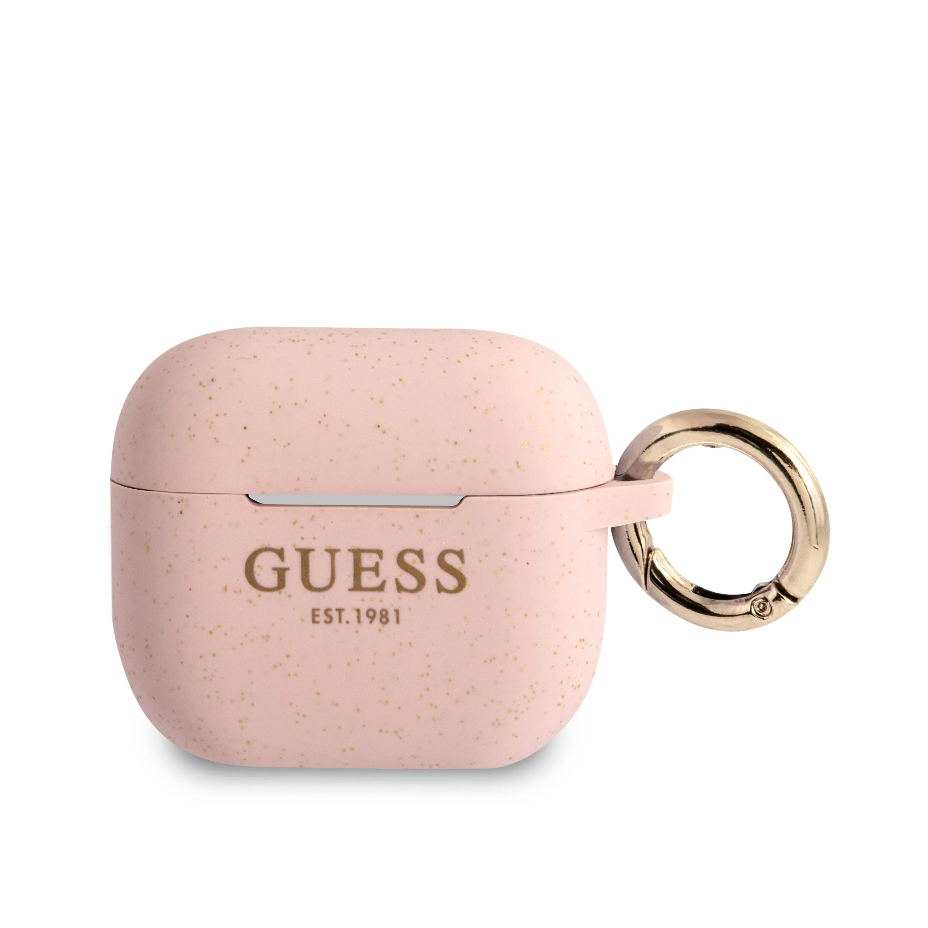 AirPods 3 - Silicone Pink EST. Glitter - GUESS