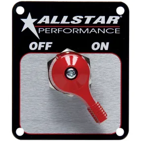 Allstar Performance Battery Disconnect Switch Panel, 2 Alternator Posts