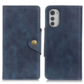 Alpha Motorola Moto E32 flip case - Blue