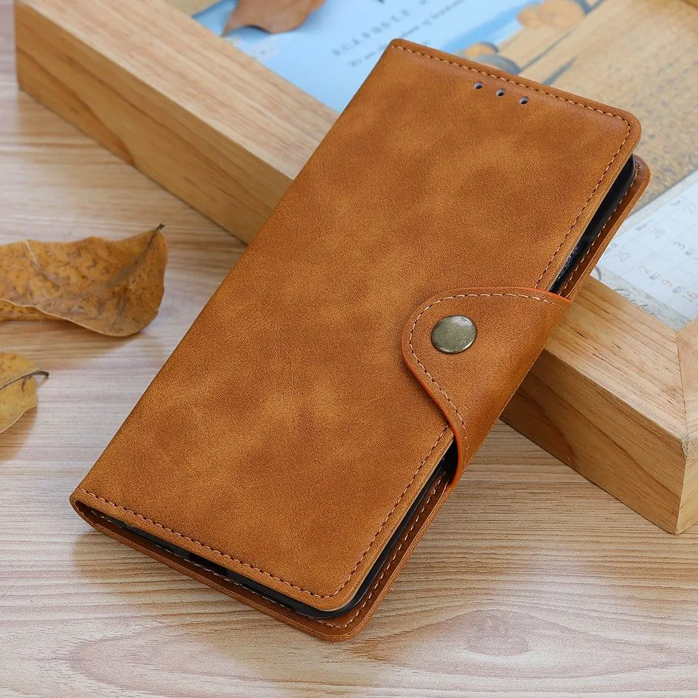 Alpha OnePlus 10 Pro flip case - Brown