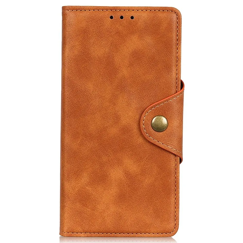 Alpha Samsung Galaxy A03 Core flip case - Brown