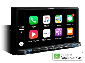 Alpine iLX-702D, 7” multimedija su HDMI, Apple CarPlay ir Android Auto