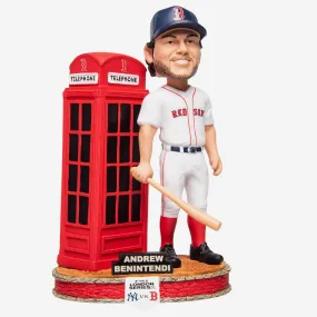 Andrew Benintendi Boston Red Sox London Series Phone Booth Bobblehead