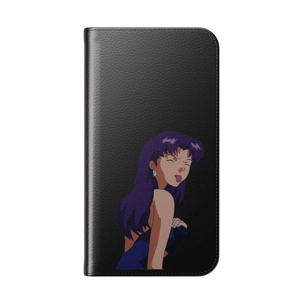 Anime Flip Cover Phone Case - Neon Genesis Evangelion Inspired Design