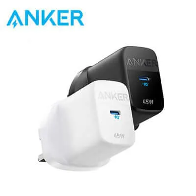 Anker Charger 313 Powerport 45W USB C Gan Charger