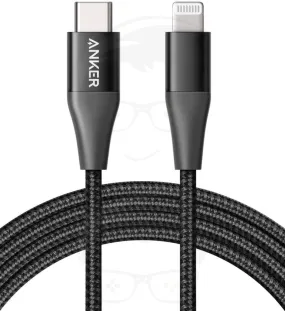 Anker PowerLine  II USB-C to Lightning Cable 6ft / 1.8m