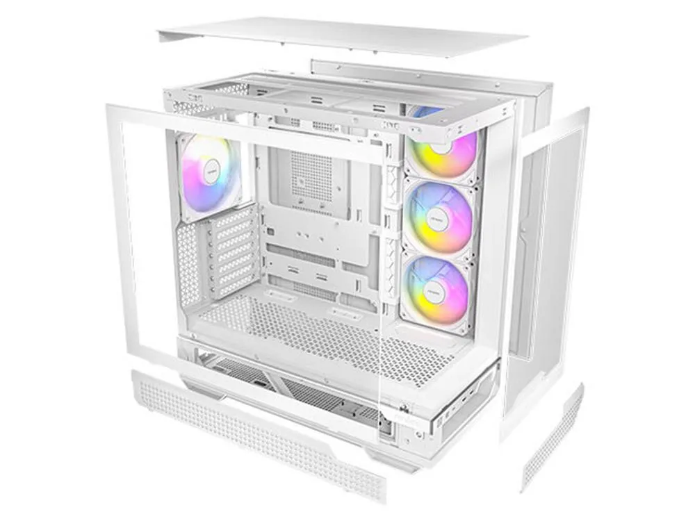 Antec C7 ARGB Mid Tower E-ATX Case - White