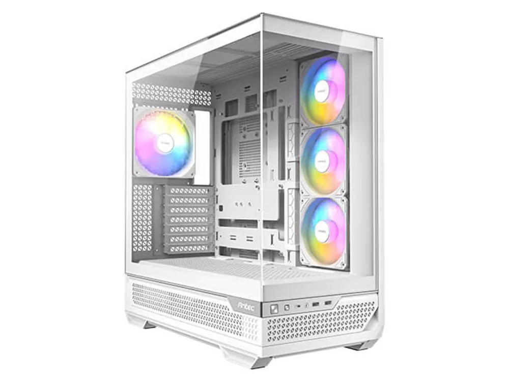 Antec C7 ARGB Mid Tower E-ATX Case - White