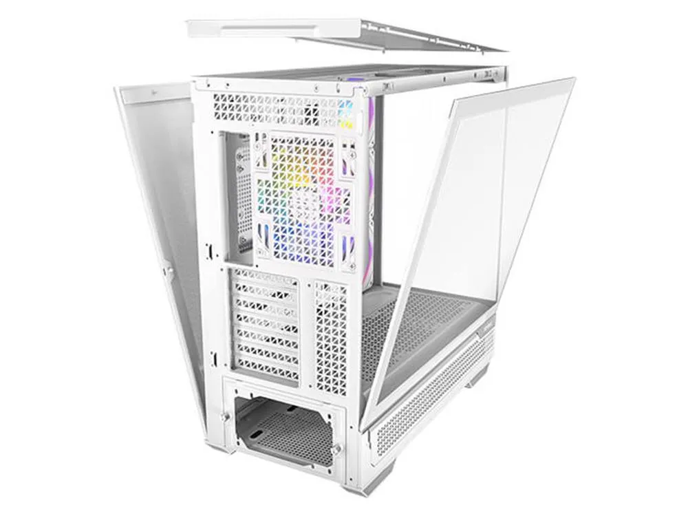 Antec C7 ARGB Mid Tower E-ATX Case - White