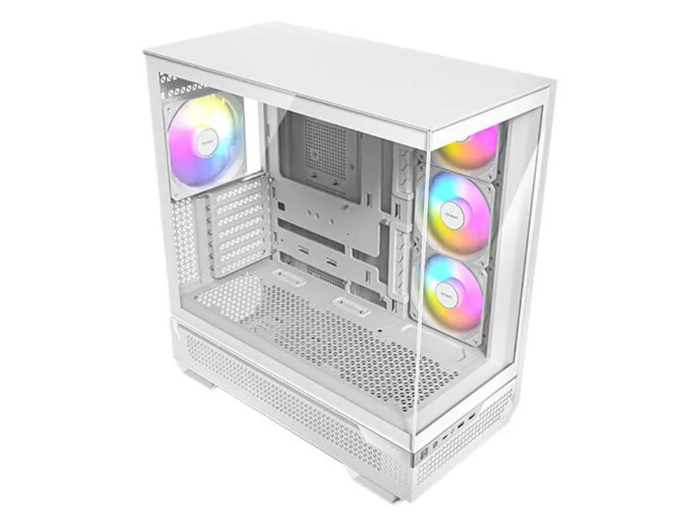 Antec C7 ARGB Mid Tower E-ATX Case - White