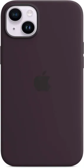 Apple iPhone 14 Plus Silicone Case with MagSafe - Elderberry