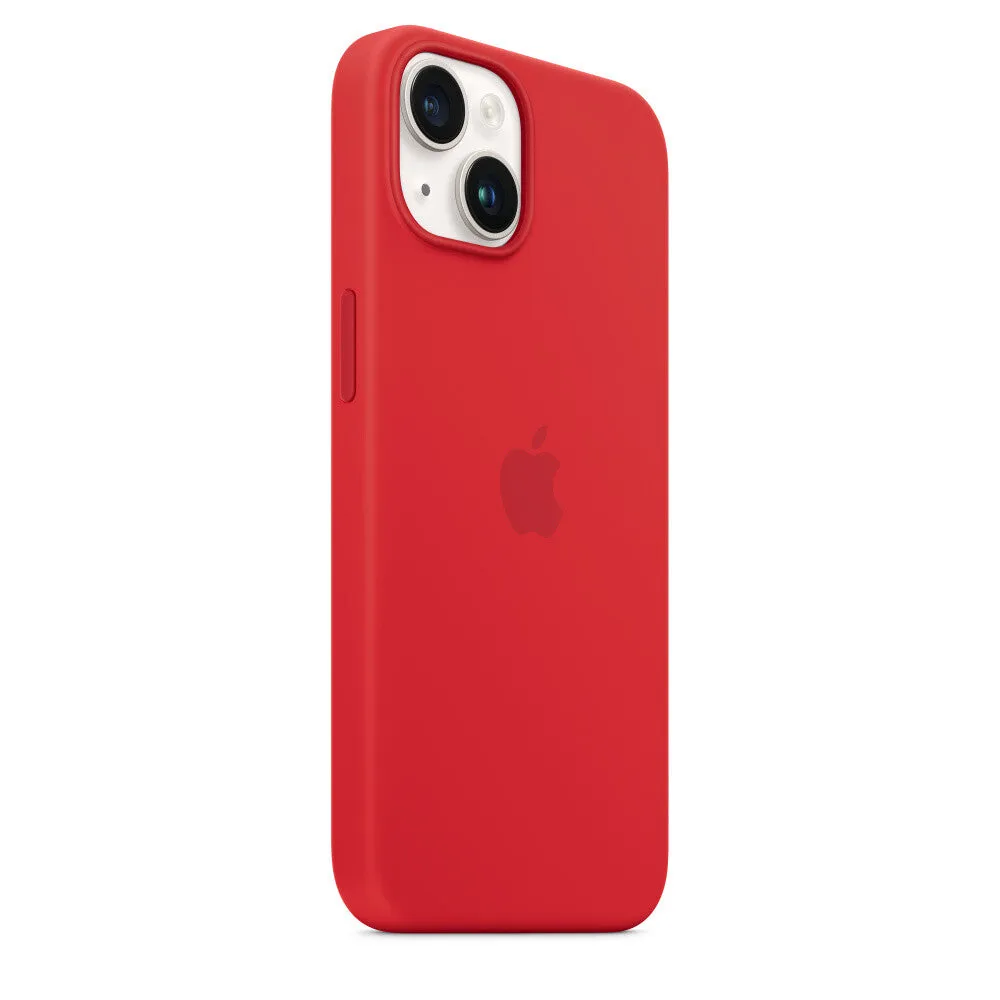 Apple iPhone 14 Silicone Case with MagSafe - (PRODUCT)RED