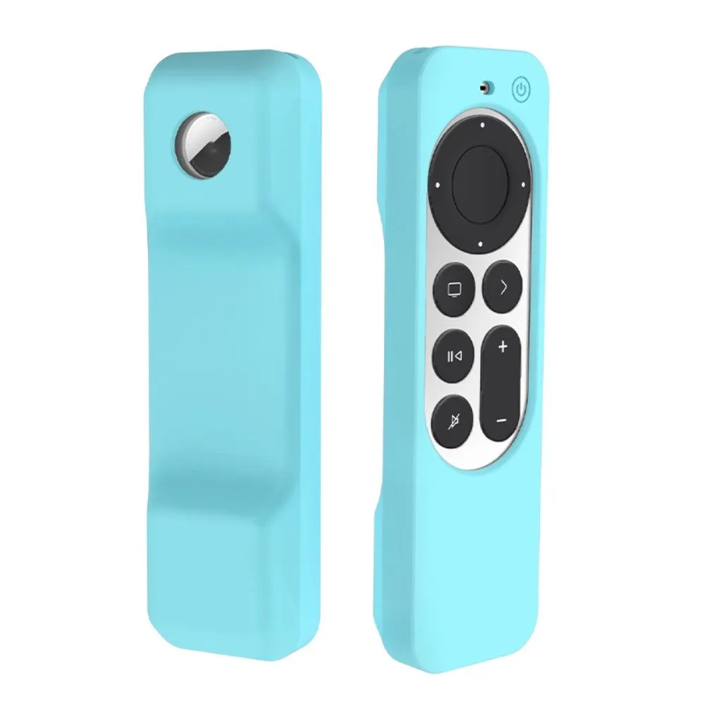 Apple TV 4K (2021) remote controller / AirTag silicone cover - Green