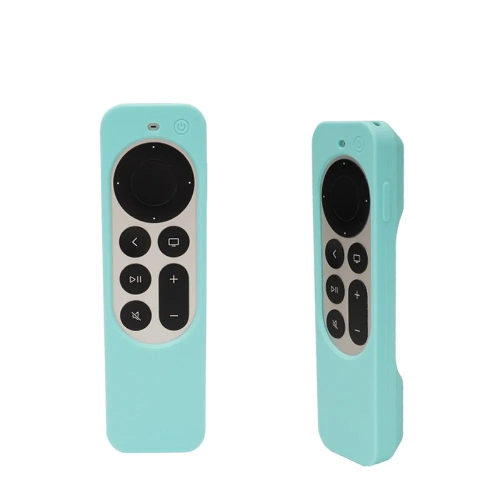 Apple TV 4K (2021) remote controller / AirTag silicone cover - Green