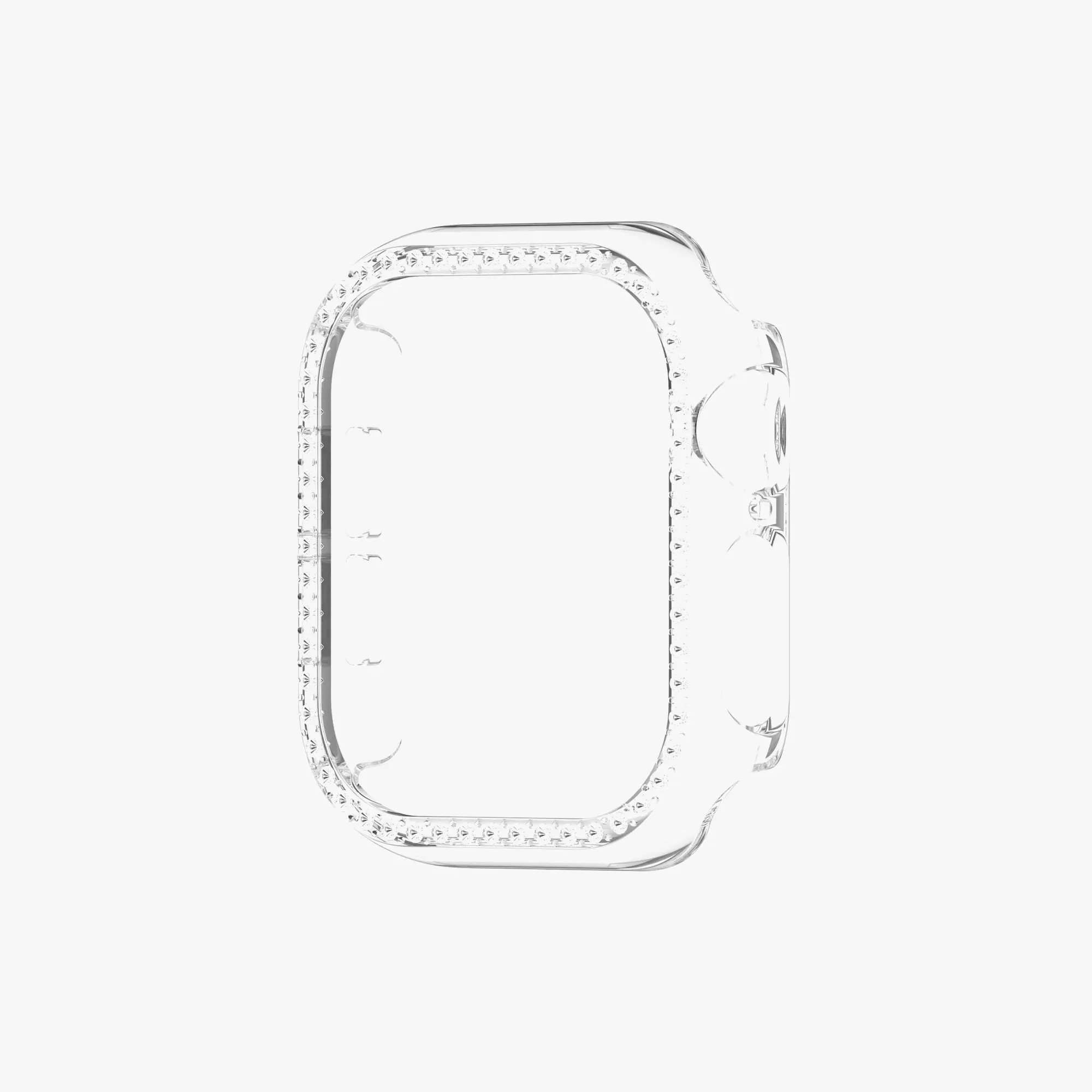 Apple Watch Diamond Plated Protective Hard Case - Clear