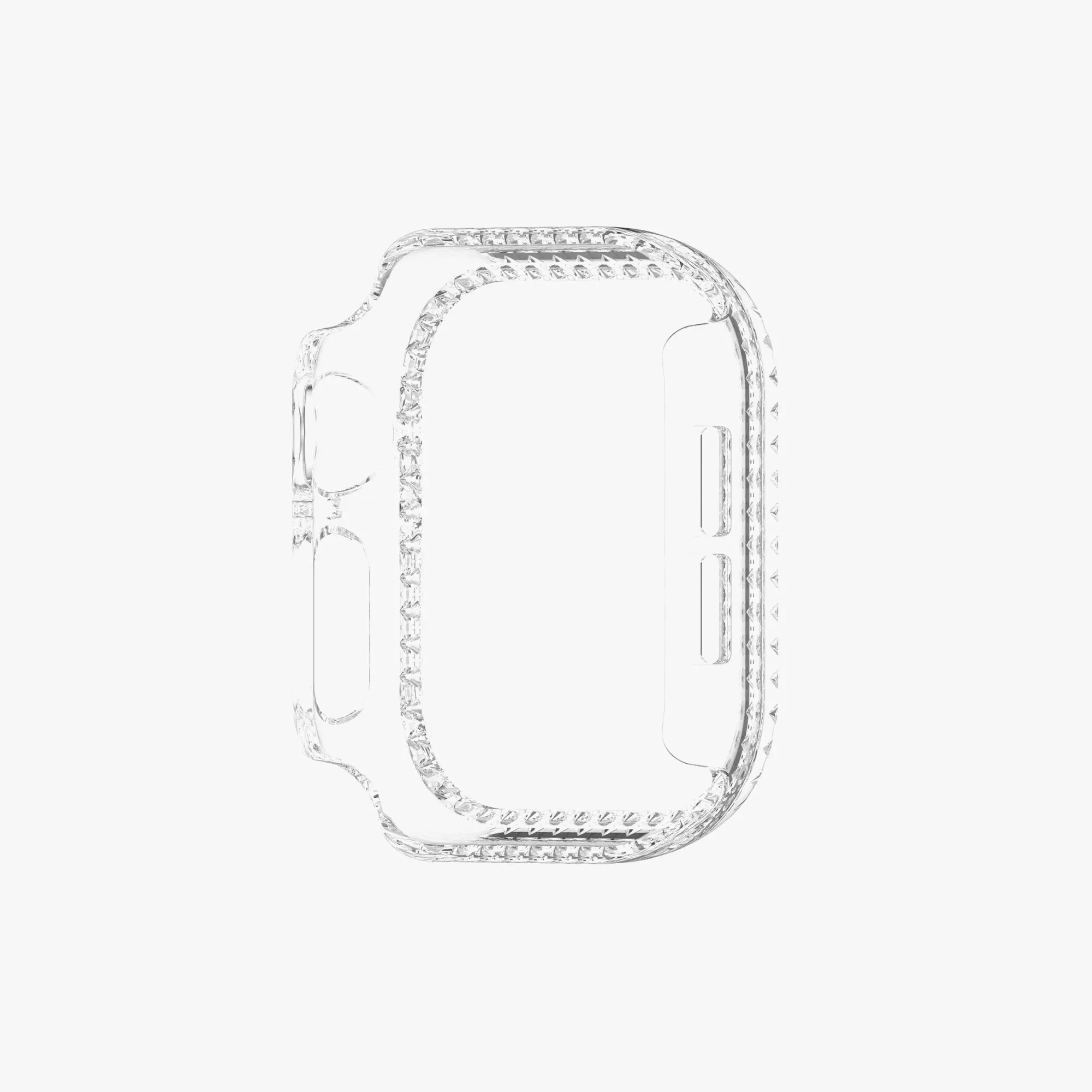 Apple Watch Diamond Plated Protective Hard Case - Clear