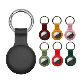 Apta Liquid Silicone Keychain Airtags Case