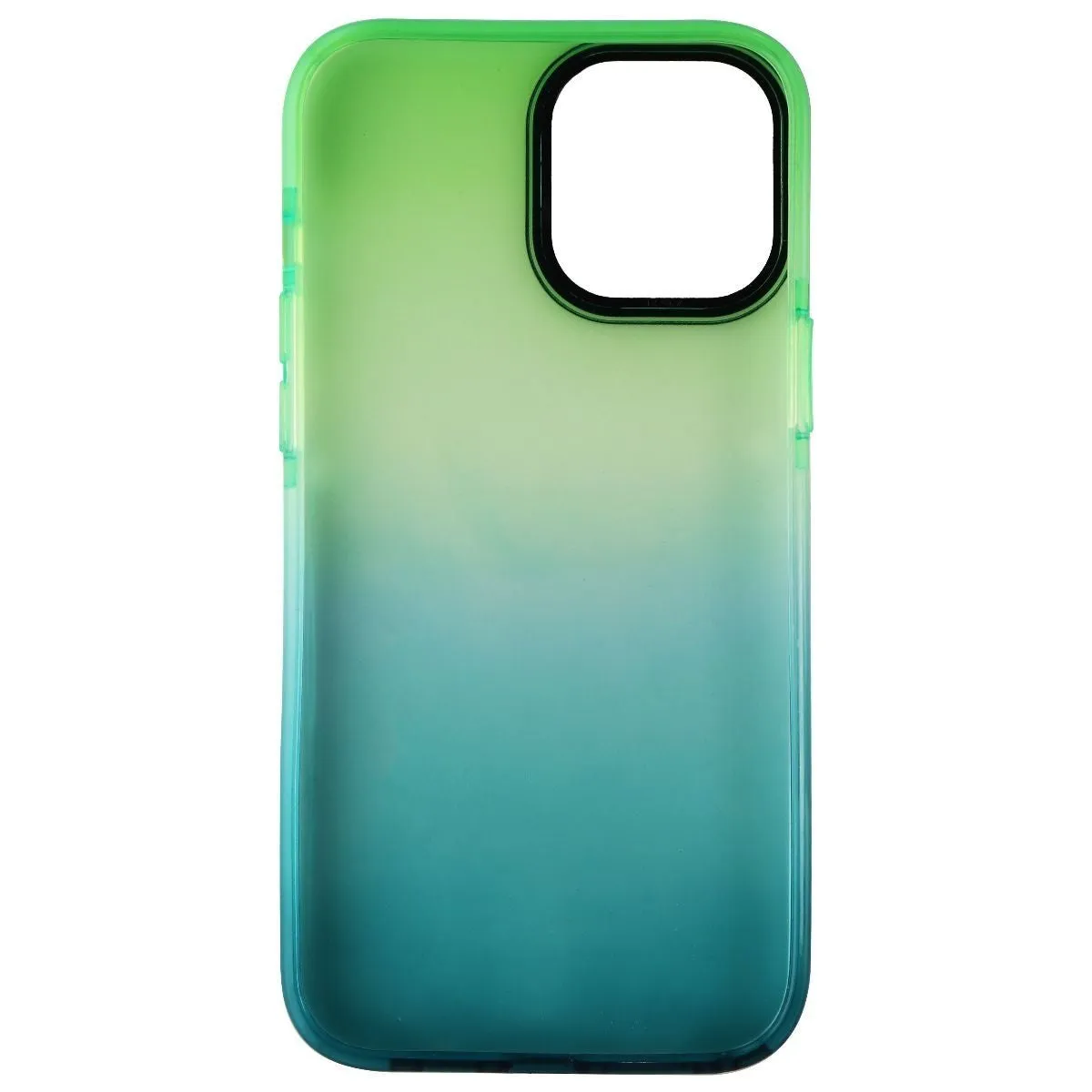 AQA Hard Protective Case for Apple iPhone 12 Pro Max - Green/Blue