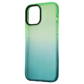 AQA Hard Protective Case for Apple iPhone 12 Pro Max - Green/Blue