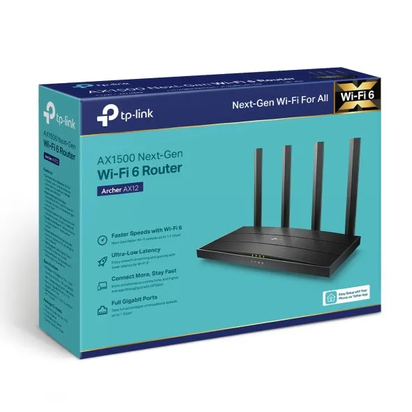 Archer Ax1500 Wi-Fi 6 Router