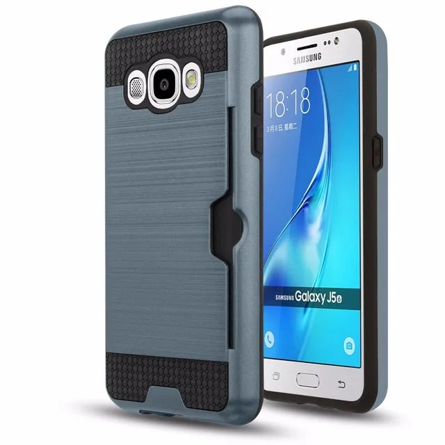 Armor Guard Phone Cover Case For Samsung Galaxy J3 J5 J7 J1 2016 J2 Prime A3 A5 A7 2017 Case Card Holder Drop Shock Protective