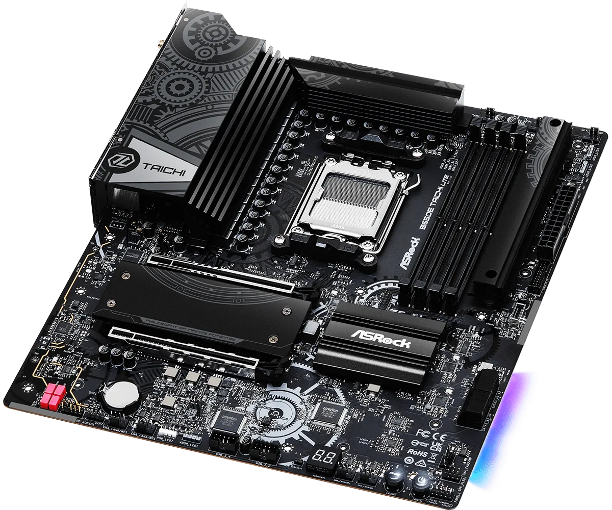 ASRock B650E Taichi Lite DDR5,Socket AM5 EATX Motherboard