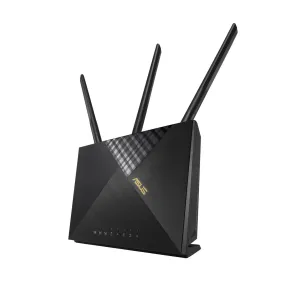 Asus 4G-Ax56 Wireless Router Gigabit Ethernet Dual-Band (2.4 Ghz / 5 Ghz) Black