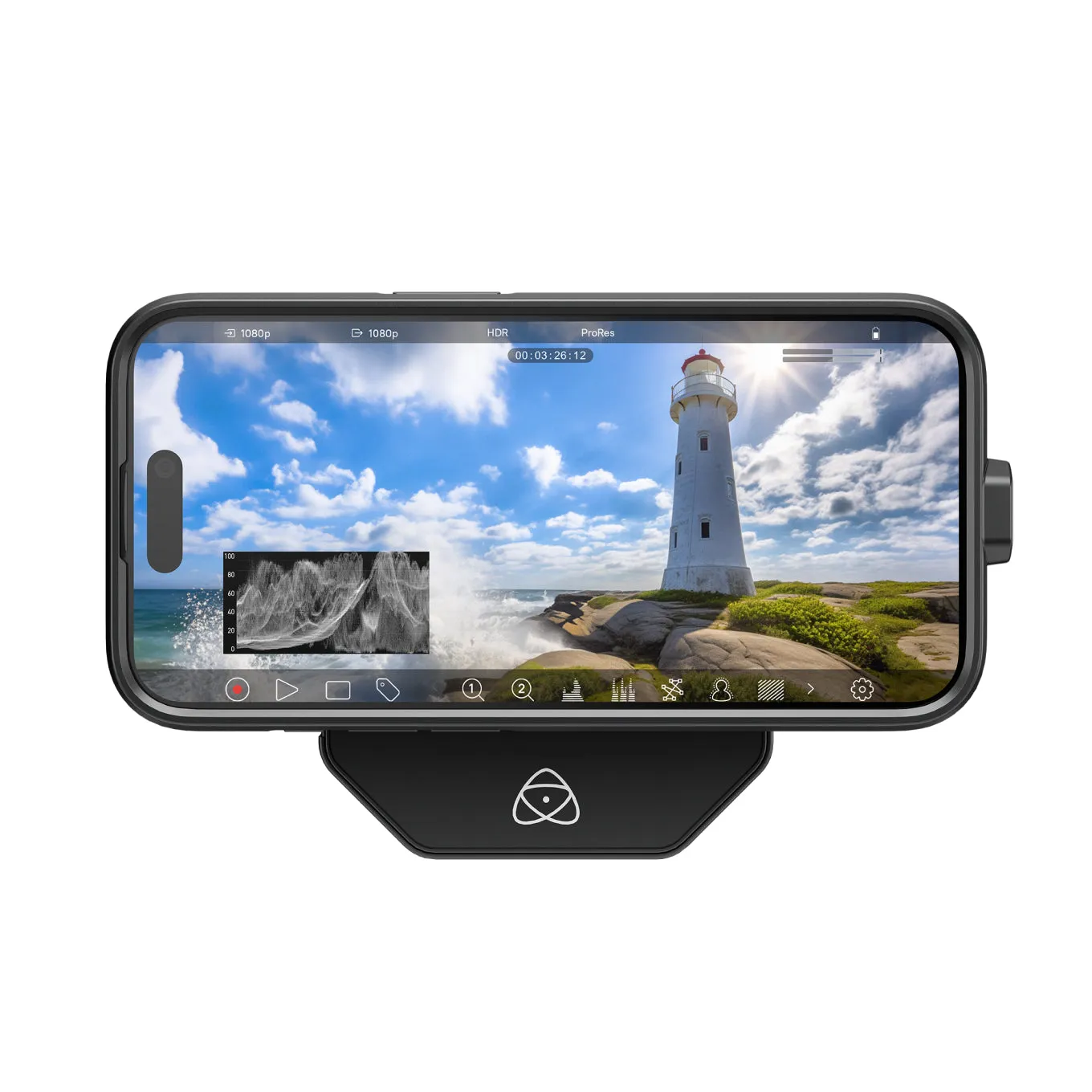 Atomos NINJA Phone Base for Iphone 15 Pro / Pro Max Case