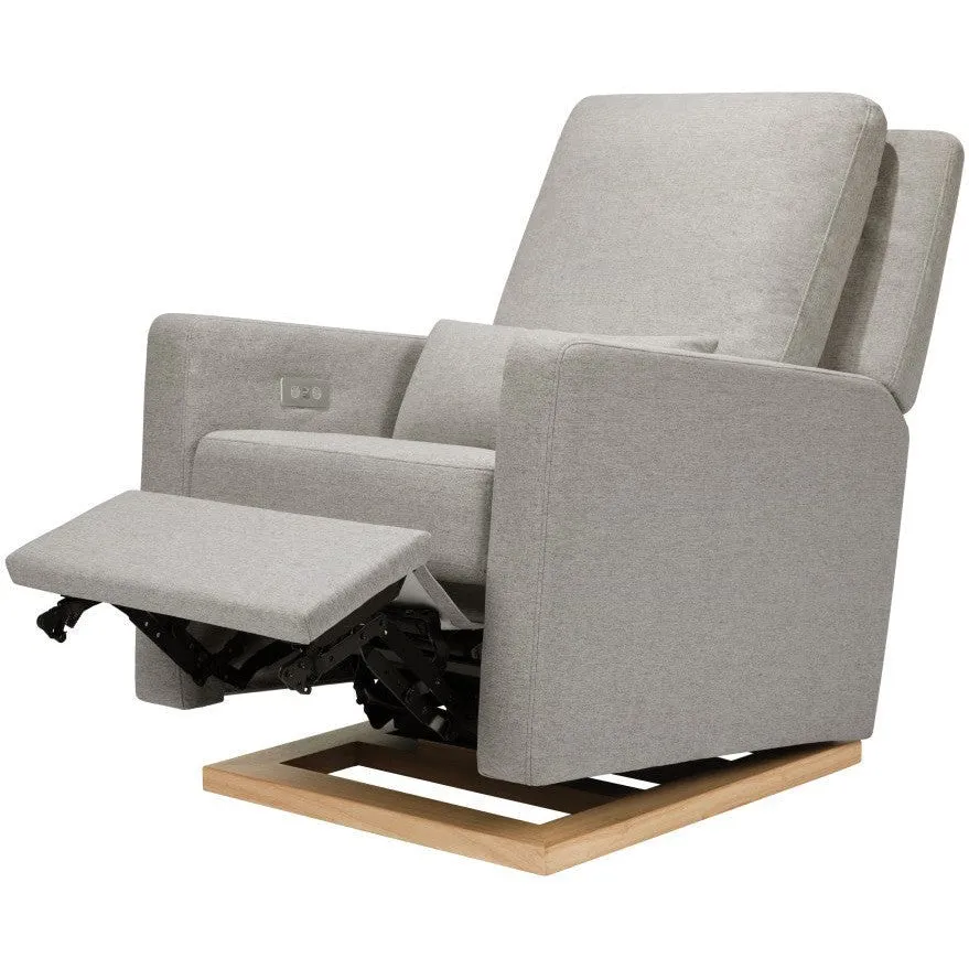 Babyletto Sigi Glider Recliner with Electronic Control   USB