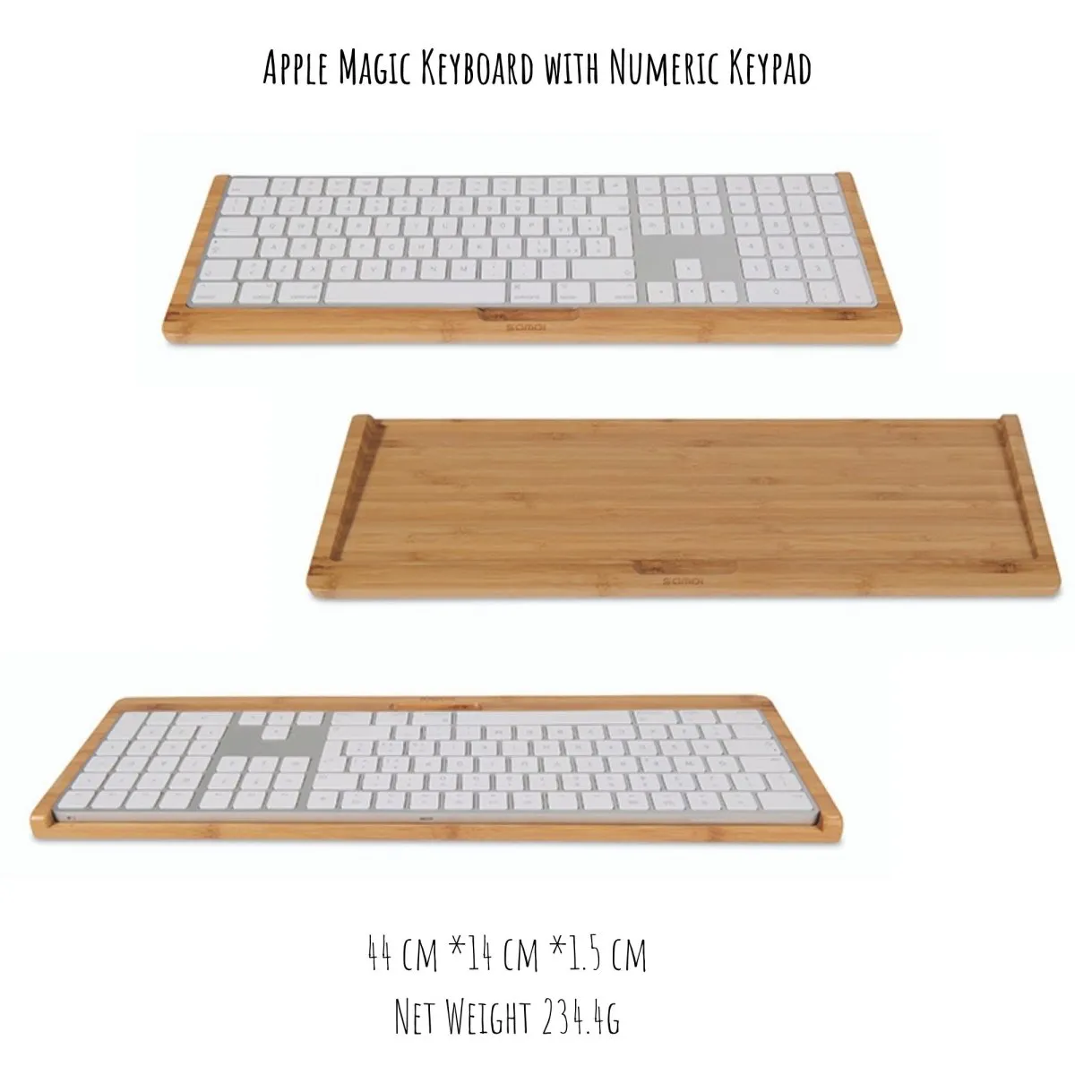 Bamboo Apple Magic Keyboard Tray