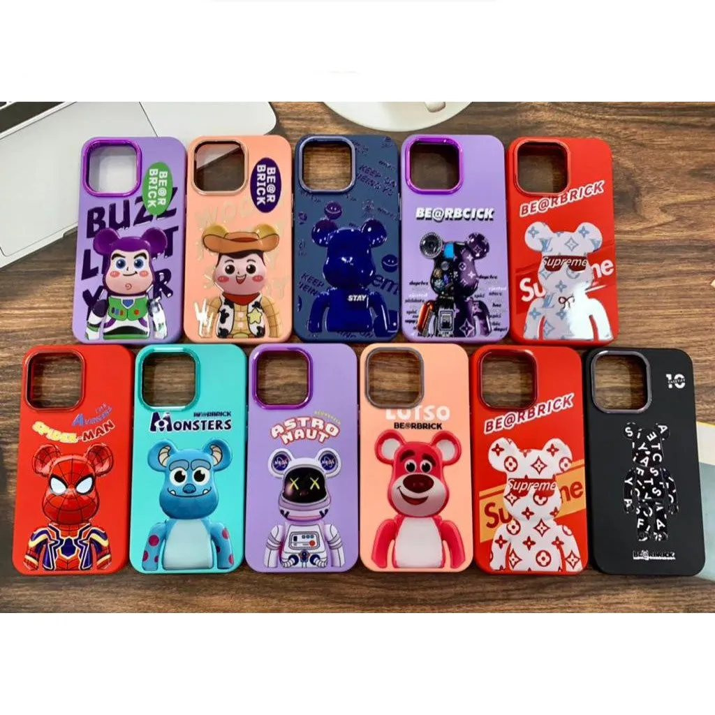 Bear Cartoon Hard Case For Oppo