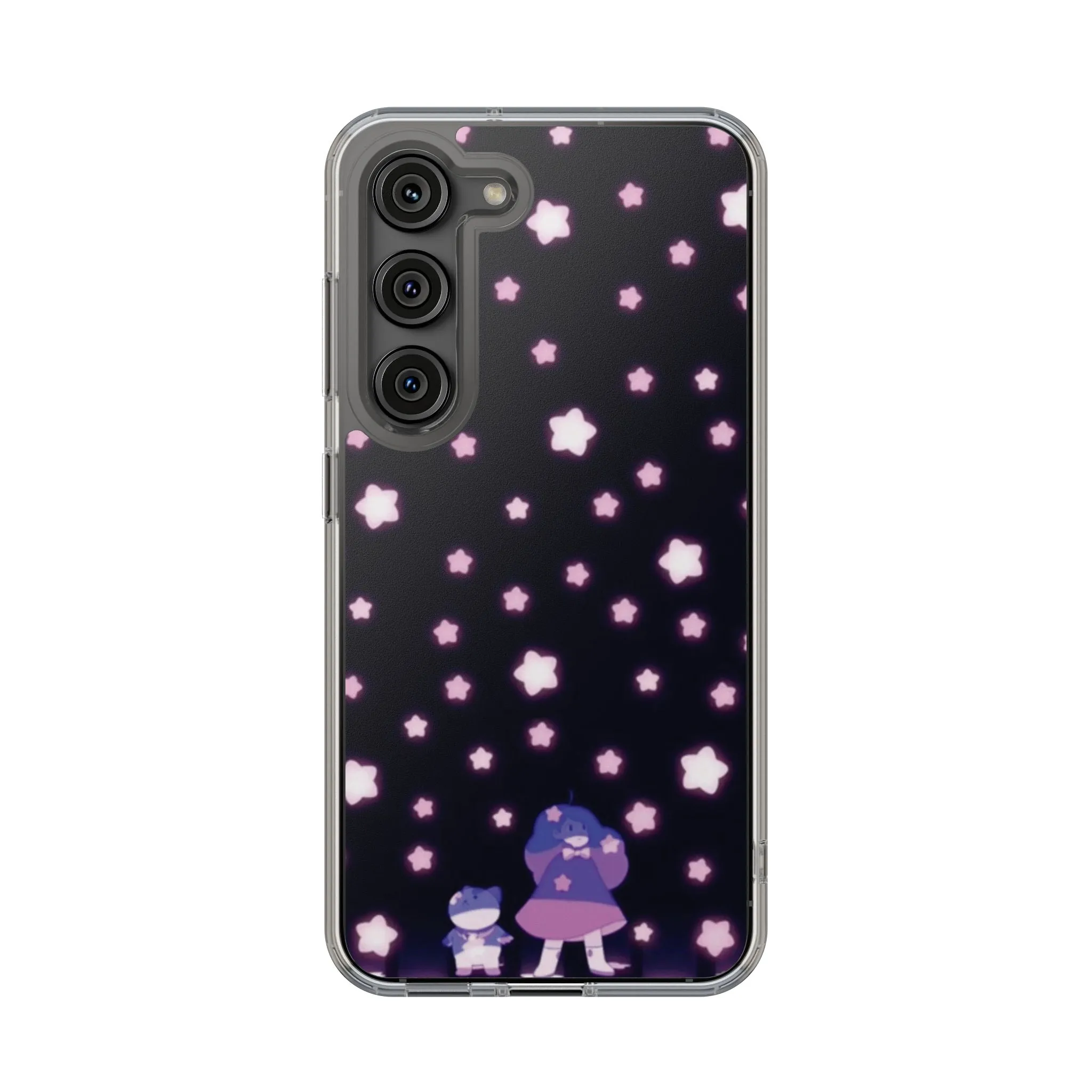 Bee & Puppycat Dancing Clear Phone Case, Protective Phone Cover