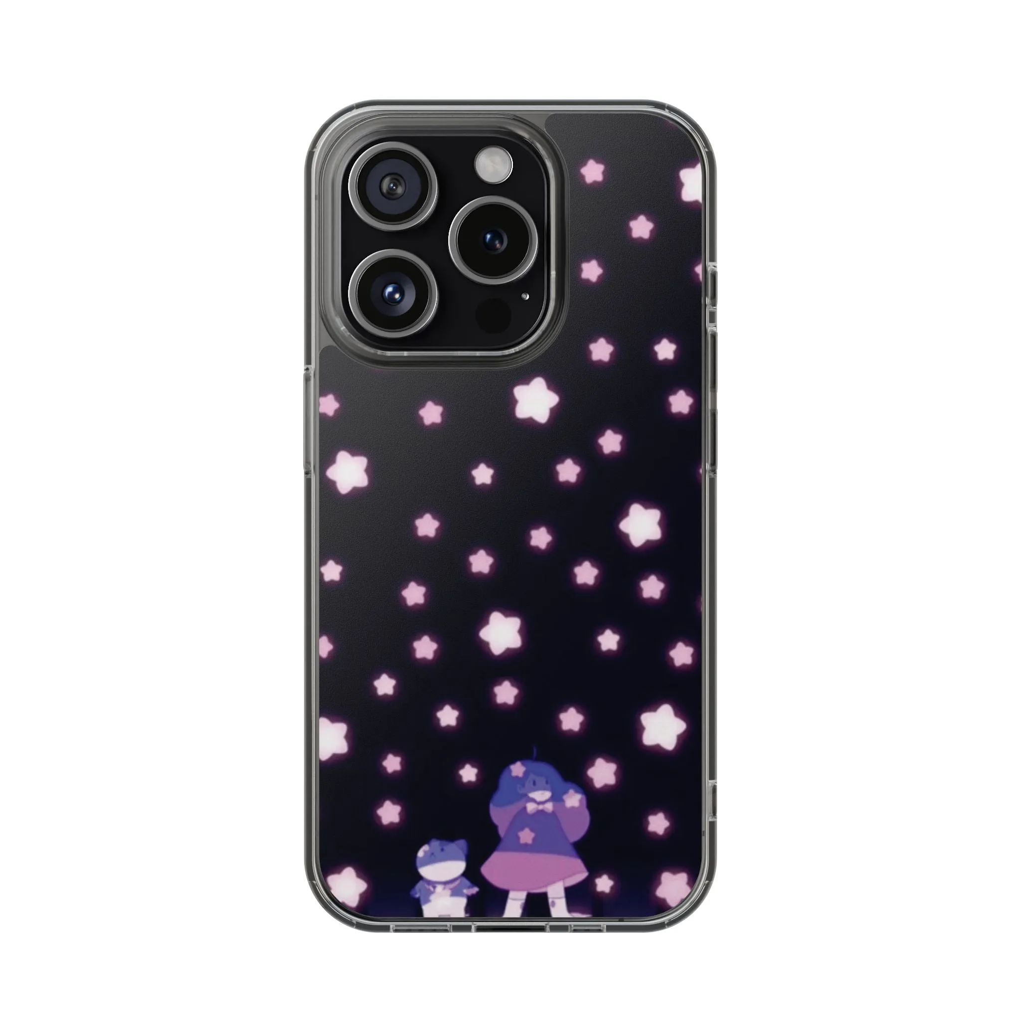 Bee & Puppycat Dancing Clear Phone Case, Protective Phone Cover