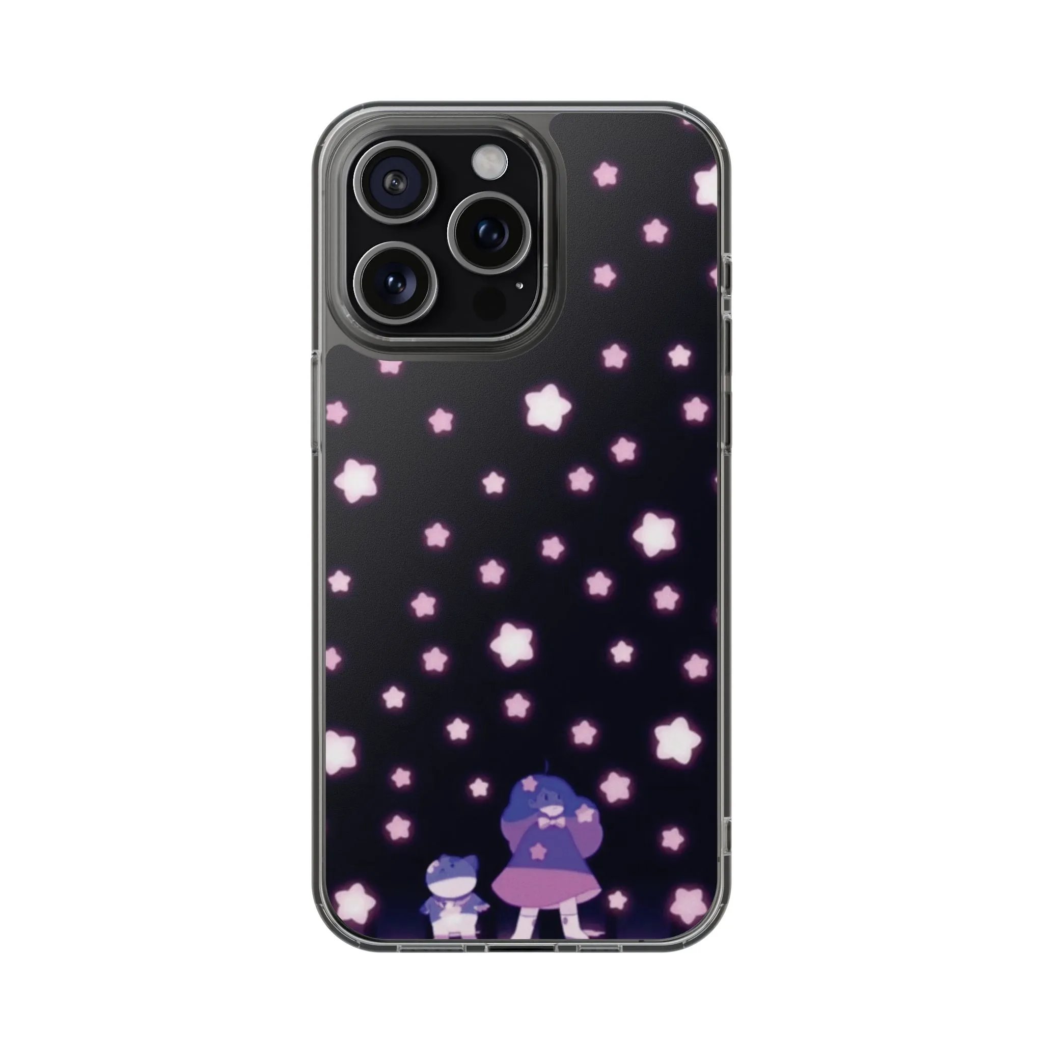 Bee & Puppycat Dancing Clear Phone Case, Protective Phone Cover