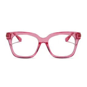 BELLA XS - CANDY PINK CRYSTAL   PRESCRIPTION GLASSES